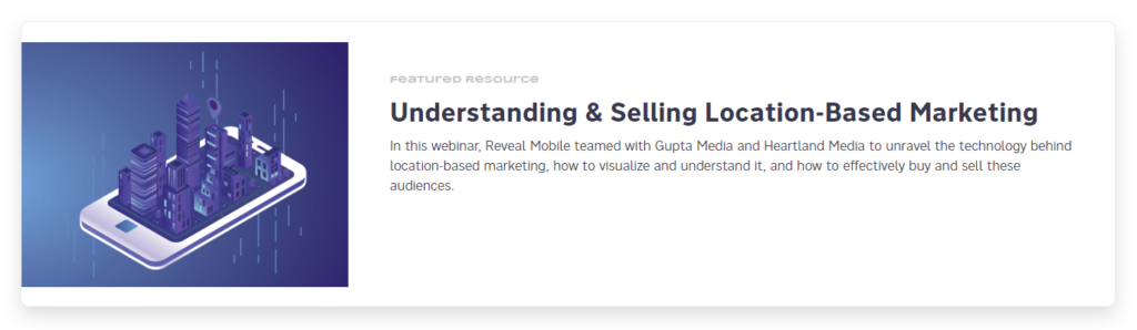 Understanding and Selling location-based marketing