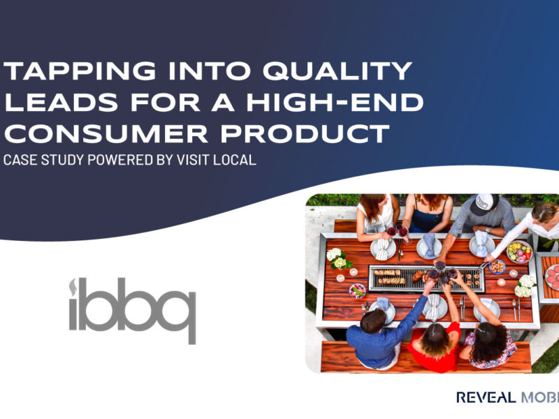 Tapping into quality leads for a high-end consumer product case study powered by visit local