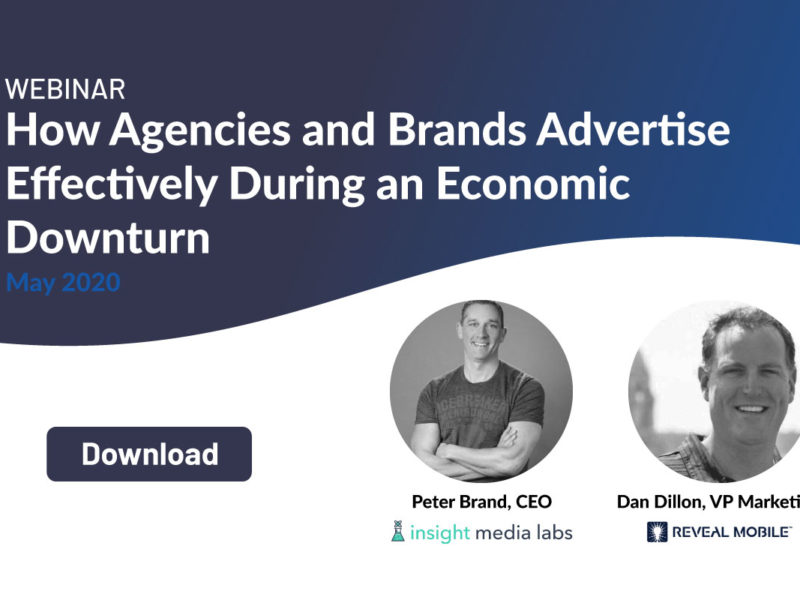 Webinar: How agencies and brands advertise effectively during an economic downturn