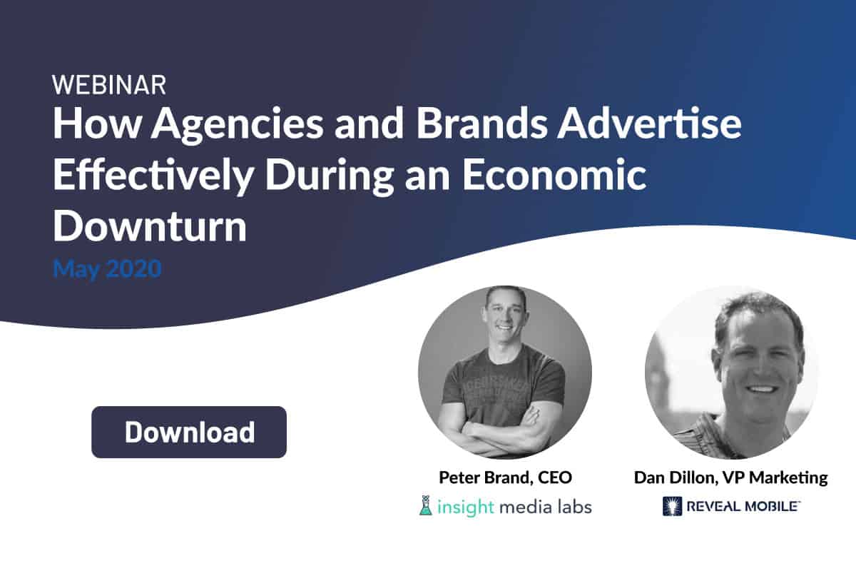 Webinar: How agencies and brands advertise effectively during an economic downturn