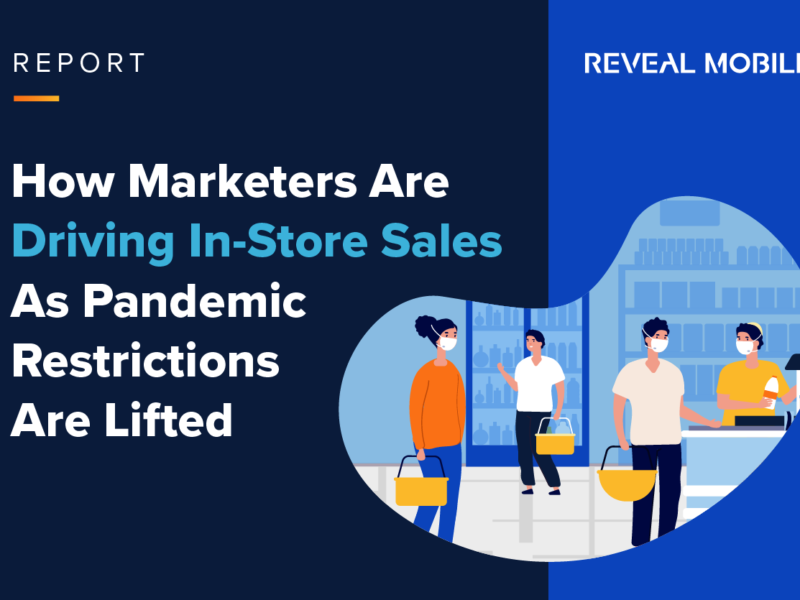 Report: how marketers are driving in store sales as pandemic restrictions are lifted